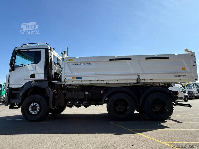 3-Seiten-Kipper MAN TGS 33.480 6x4 BB Meiller 3-Seitenkipper Bordmatic