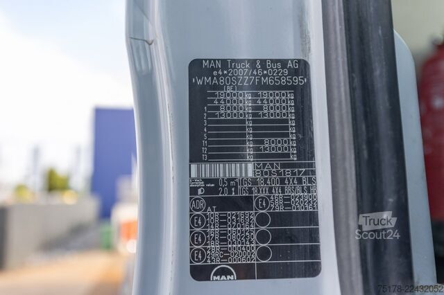 Frullatore MAN TGS 18.400 BLS-4X4+LIEBHERR 10M3(2018)