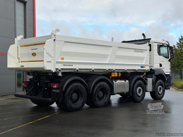  MAN TGS 41.480 8x4 BB mit Meiller 3-Seitenkipper
