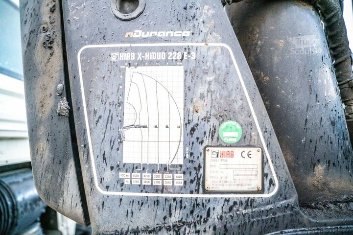 Tipper with crane MAN TGS 35.460 BL - HIAB X-HIDUO 228 E-3 (DAMAGED)