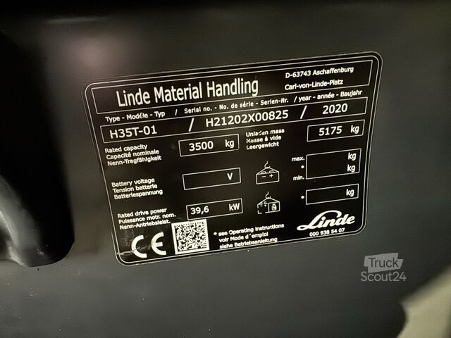 Chariot élévateur Linde H 35T-01 [ID: 241]