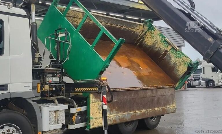 رافعة برجية Mercedes-Benz Actros 2646 K 6x4 Actros 2646 K 6x4, Kran, Retarder, beidseitig Bordmatik, Hiab 122BS-2 HiDuo, Funk