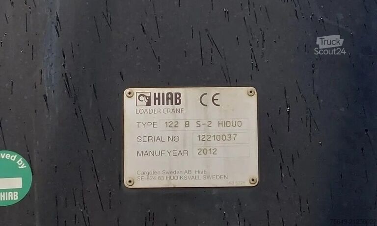 رافعة برجية Mercedes-Benz Actros 2646 K 6x4 Actros 2646 K 6x4, Kran, Retarder, beidseitig Bordmatik, Hiab 122BS-2 HiDuo, Funk