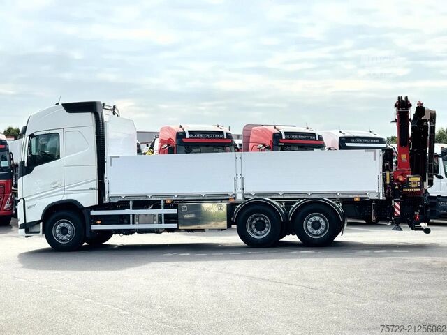 Платформа за зареждане Volvo FH 460 6x2-4 Baustoff-Pritsche mit Palfinger od...