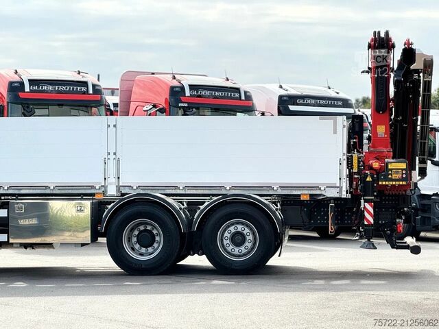 Платформа за зареждане Volvo FH 460 6x2-4 Baustoff-Pritsche mit Palfinger od...