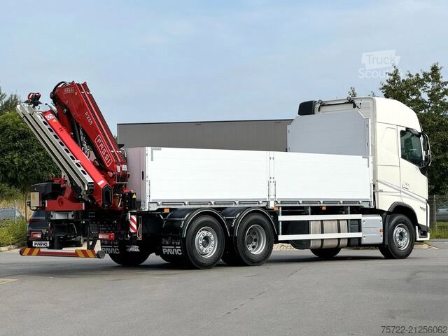 Платформа за зареждане Volvo FH 460 6x2-4 Baustoff-Pritsche mit Palfinger od...