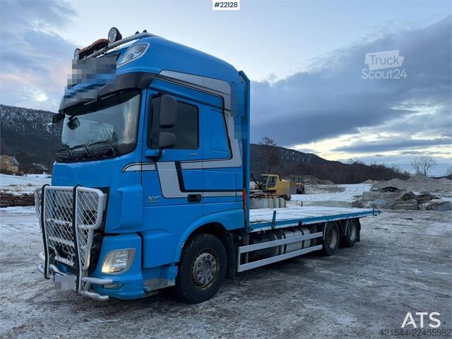Платформенный трейлер DAF XF 510 6x2