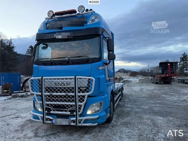 Платформенный трейлер DAF XF 510 6x2