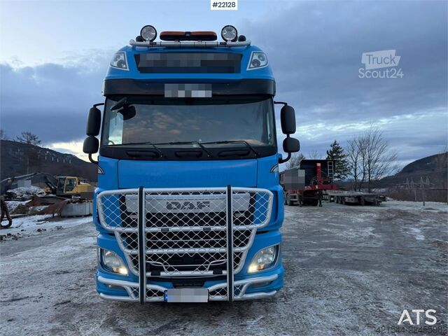 Платформенный трейлер DAF XF 510 6x2