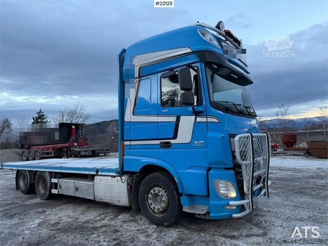 Платформенный трейлер DAF XF 510 6x2