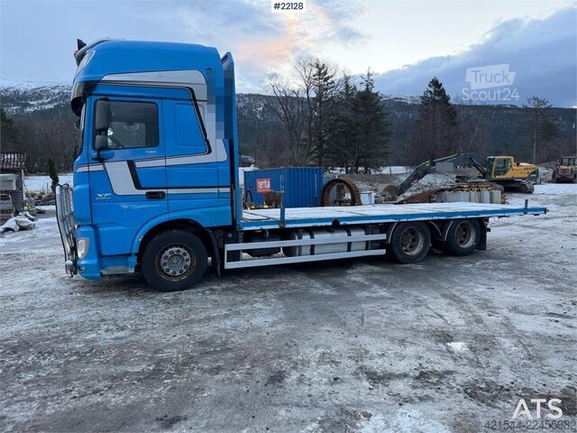 Платформенный трейлер DAF XF 510 6x2