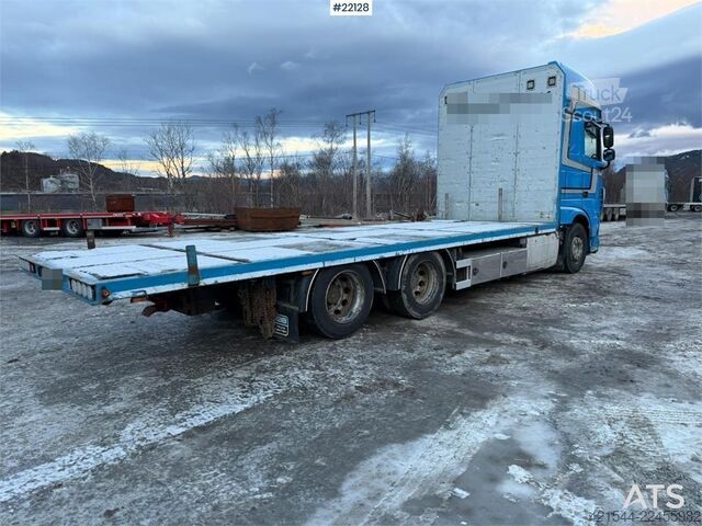 Platform trailer DAF XF 510 6x2