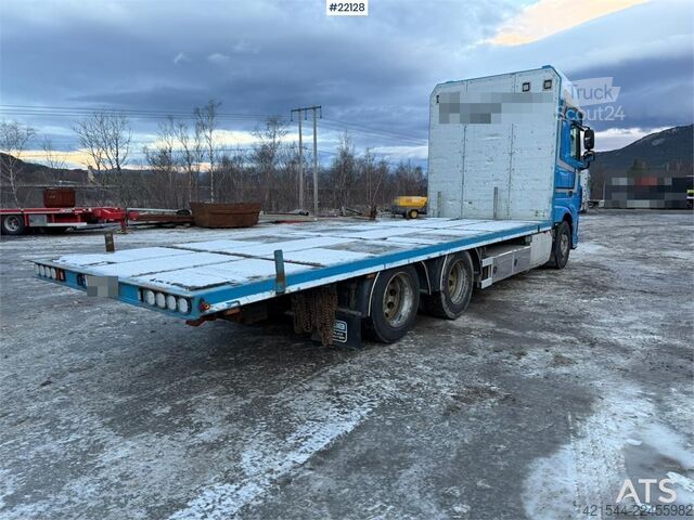 Platform trailer DAF XF 510 6x2