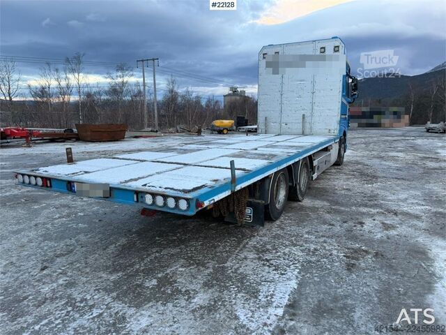 Platform trailer DAF XF 510 6x2