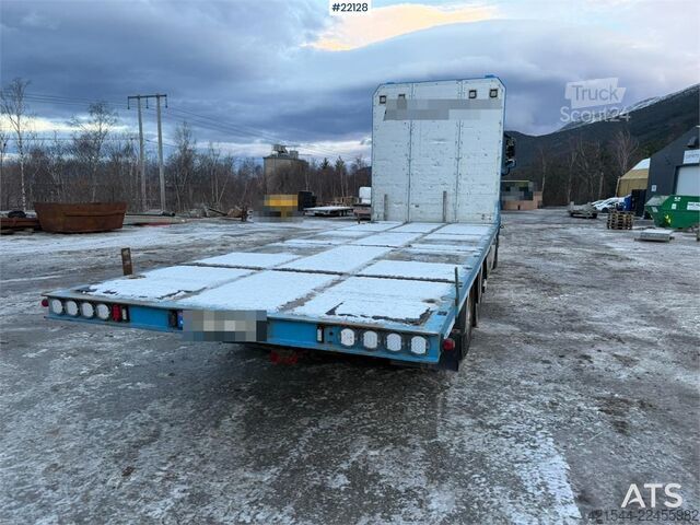 Platform trailer DAF XF 510 6x2