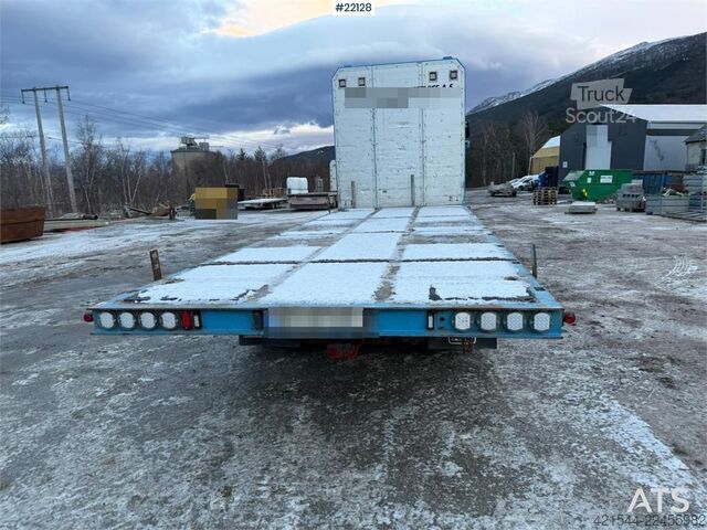 Platform trailer DAF XF 510 6x2