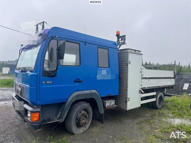 Платформенный трейлер MAN 8.152 LC Crew Cab Truck – 7 Seats