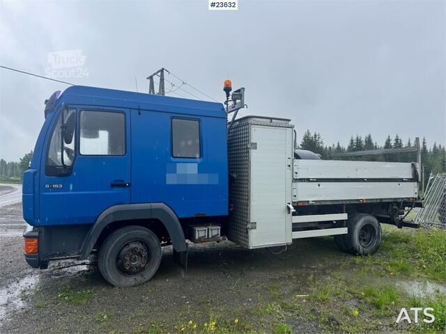 Платформенный трейлер MAN 8.152 LC Crew Cab Truck – 7 Seats