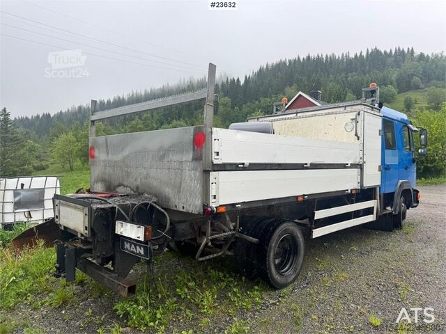 Платформенный трейлер MAN 8.152 LC Crew Cab Truck – 7 Seats