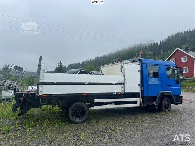 Платформенный трейлер MAN 8.152 LC Crew Cab Truck – 7 Seats
