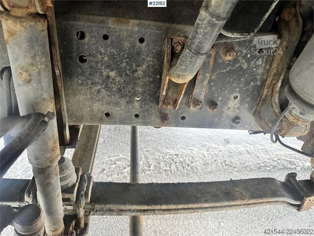 Platformos priekaba MAN TGM 18.280 flatbed truck. 87,000 km! WATCH VIDEO