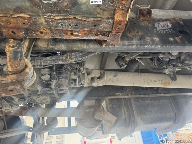 Platformos priekaba MAN TGM 18.280 flatbed truck. 87,000 km! WATCH VIDEO
