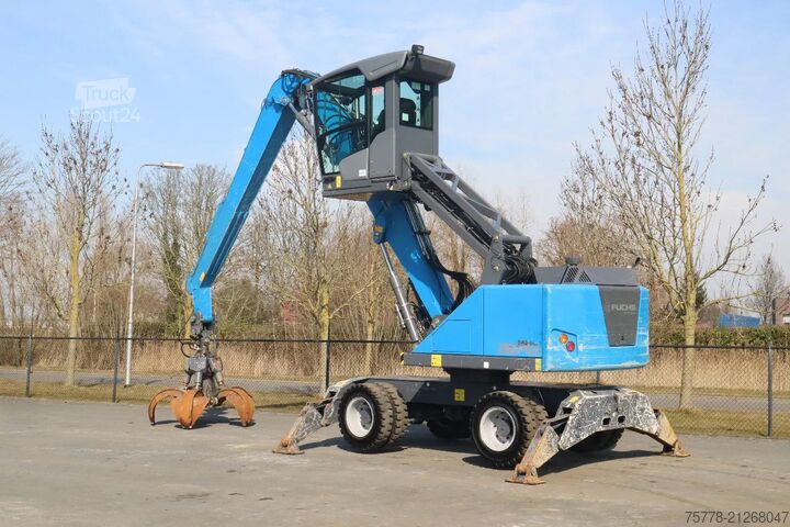 Excavadora de ruedas Fuchs MHL 320 | PEEL GRAB | UMSCHLAG | GOOD TIRES
