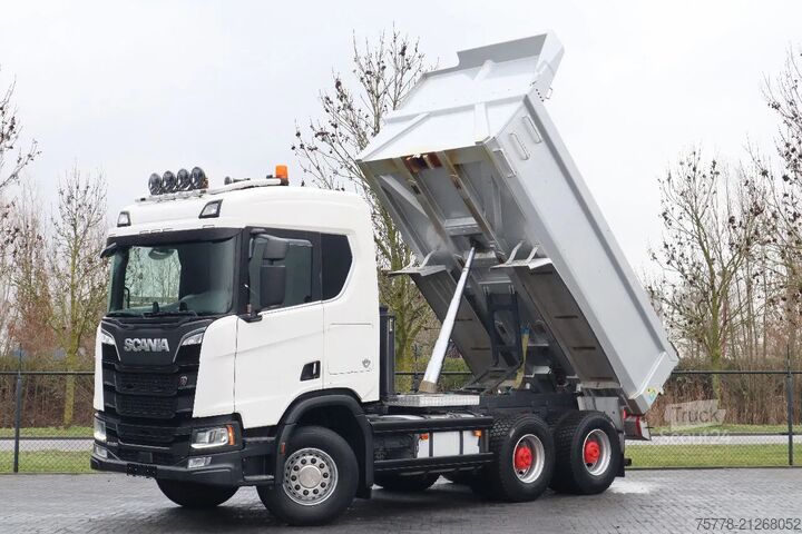 Самоскид Scania R580 V8 NGS | 6X4 | FULL STEEL | RETARDER | EURO 6