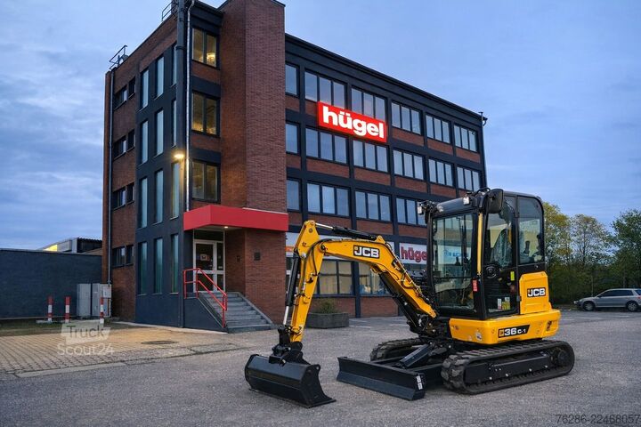Minikaivinkone JCB 36C-1
