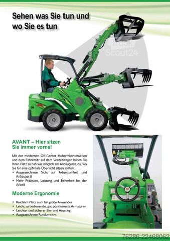 جرافة ذات عجلات AVANT_TECNO 423