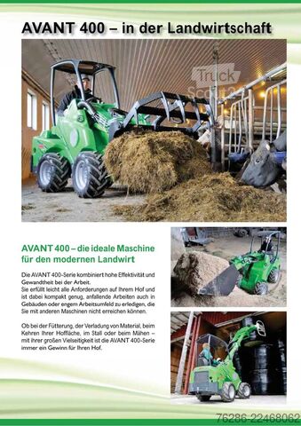 جرافة ذات عجلات AVANT_TECNO 423