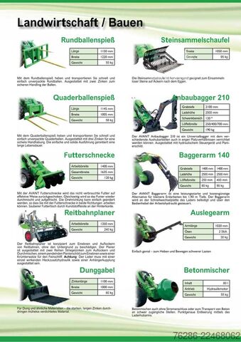 جرافة ذات عجلات AVANT_TECNO 423