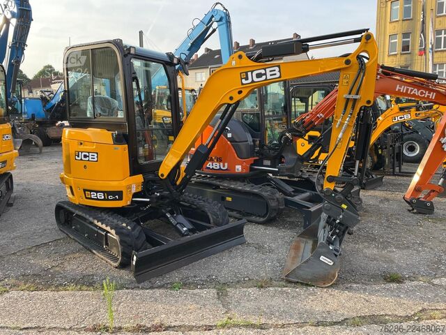 Minikaivinkone JCB 26C-1