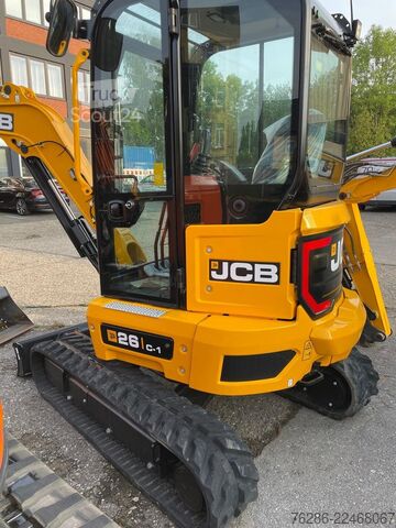Minikaivinkone JCB 26C-1