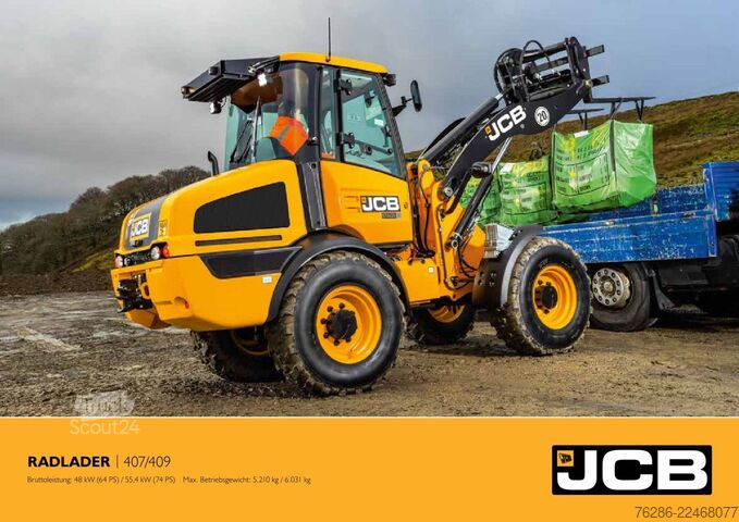 Pyöräkuormaaja JCB 409