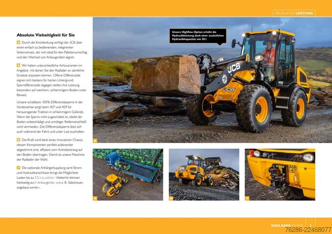 Pyöräkuormaaja JCB 409