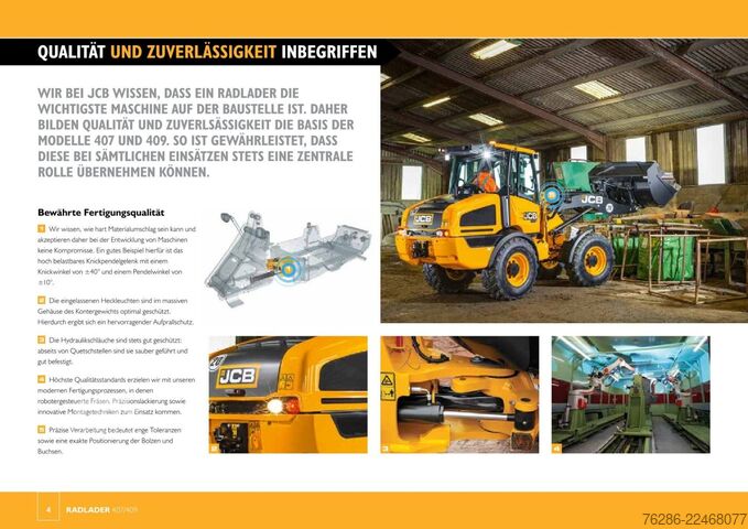 Pyöräkuormaaja JCB 409