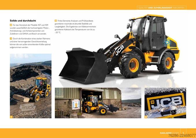 Pyöräkuormaaja JCB 409