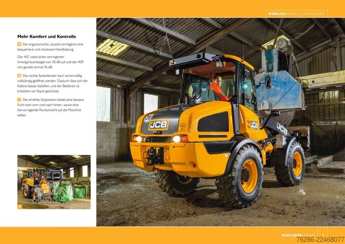 Pyöräkuormaaja JCB 409