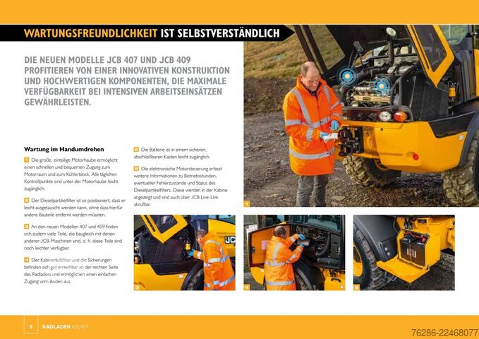 Pyöräkuormaaja JCB 409
