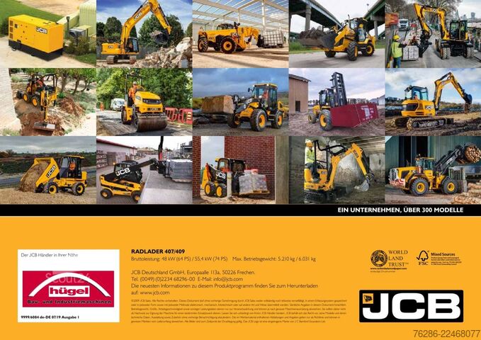 Pyöräkuormaaja JCB 409