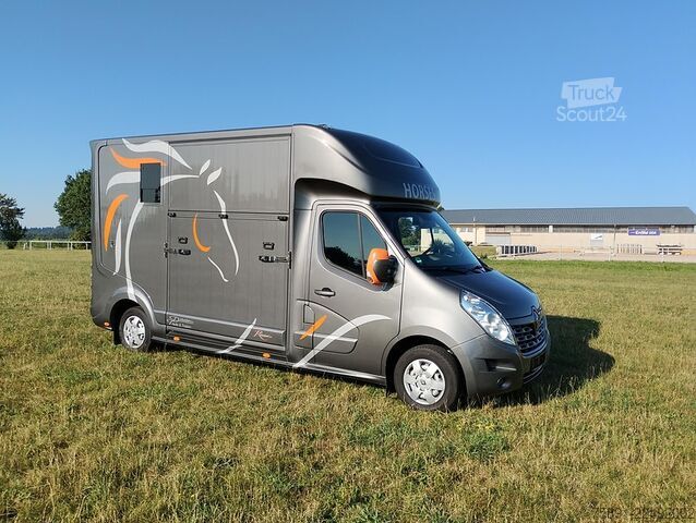 Trasportatore di bestiame Renault Pferdetransporter Roelofsen 30.800KM