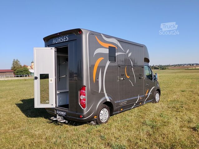 Trasportatore di bestiame Renault Pferdetransporter Roelofsen 30.800KM