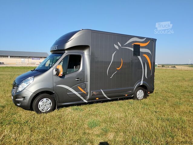 Trasportatore di bestiame Renault Pferdetransporter Roelofsen 30.800KM