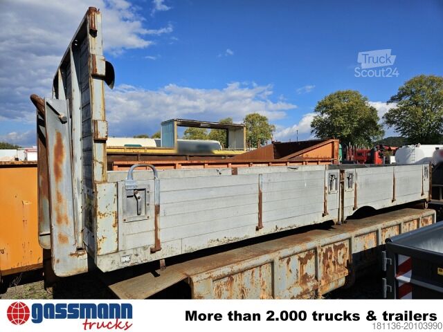 Kontener hakowy Abrollcontainer mit abklappbaren Bordwänden ca.