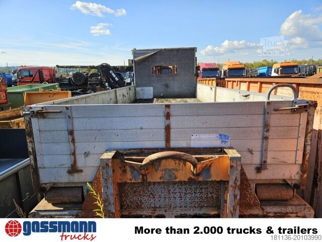 Kontener hakowy Abrollcontainer mit abklappbaren Bordwänden ca.