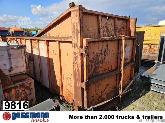Kontener hakowy Abrollcontainer mit Flügeltür ca. 26m³