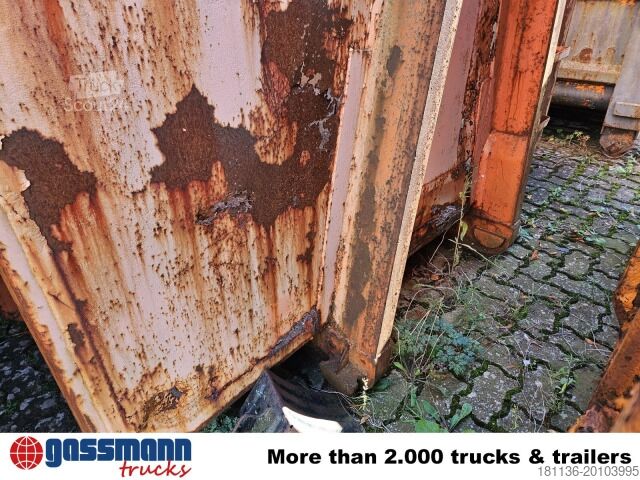 Kontener hakowy Abrollcontainer mit Flügeltür ca. 26m³