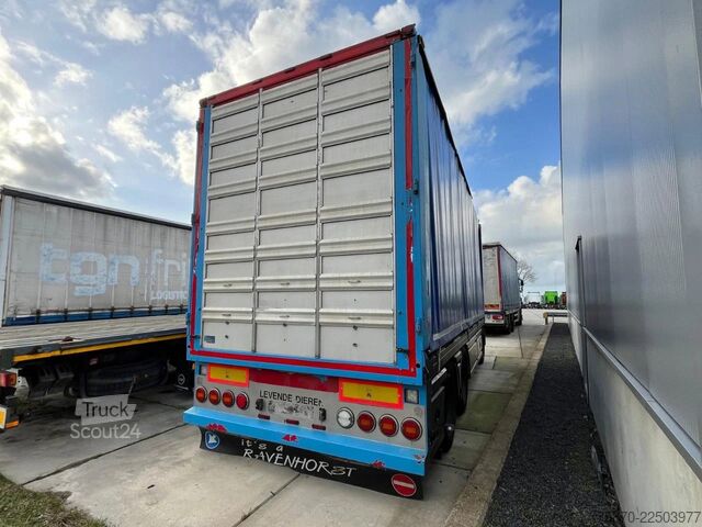 Transporte de ganado DAF XF 440 FAN Euro 6 inclusief Cuppens trailer