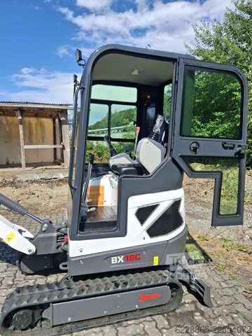 GERMAG BX 1,8 t minibager s motorom Kubota D902 GERMAG 1,8t BX18c mit Kubota 902 Motor BX18c